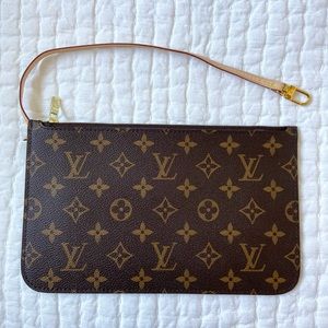 Louis Vuitton Neverfull Pouch - Original Monogram